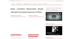 Desktop Screenshot of magiciens-stars.com